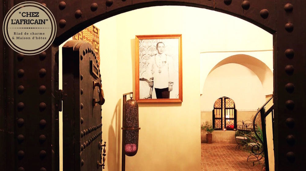 Riad Chez L'Africain Marakeş Dış mekan fotoğraf